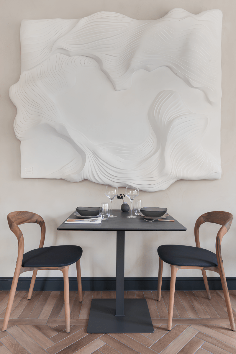Design Eetkamerstoel van Massief Hout - Neva Light
