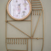 Gouden Boho Wandspiegel – Gouden Spiegel met Sieradenhangers & Wanddecoratie - Studio Botanika