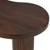 Bruine Salontafel van Mangohout 120 cm – Boho Japandi Design - Studio Botanika