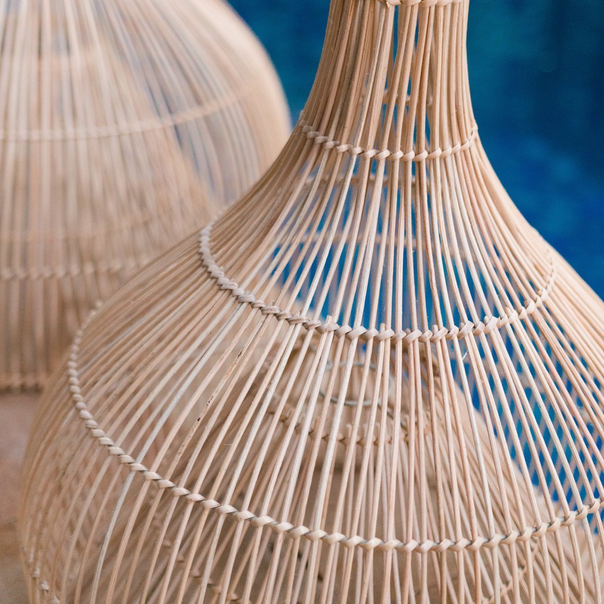 Rotan Hanglamp Lantaarn Vorm