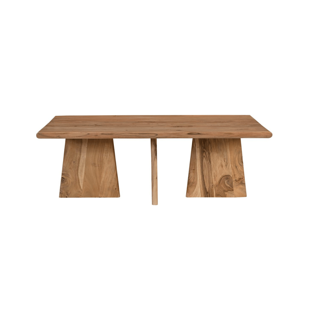 Salontafel Rechthoekig van Acacia Hout - 130 cm - Studio Botanika
