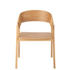 Licht Houten Stoel – Duurzaam Essenhout & Touw - Studio Botanika