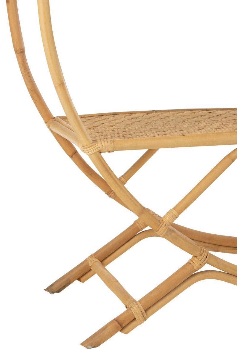 Rotan Wandrek Naturel 150cm – Boho Japandi Woonstijl