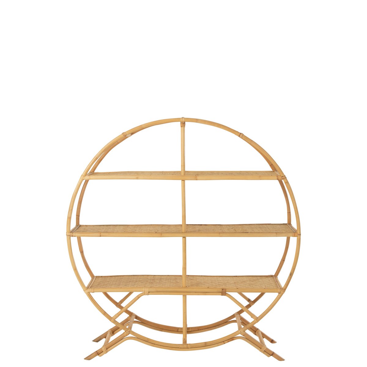 Rotan Wandrek Naturel 150cm – Boho Japandi Woonstijl