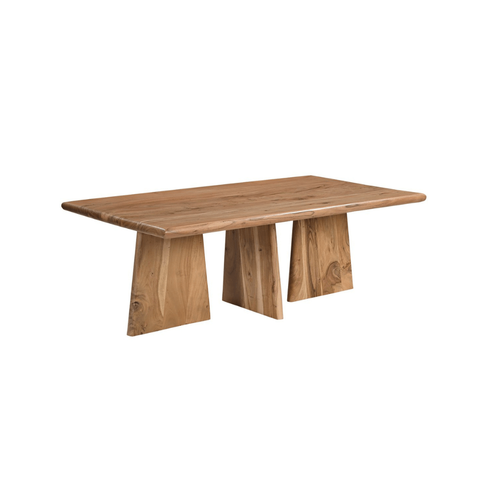 Salontafel Rechthoekig van Acacia Hout - 130 cm - Studio Botanika