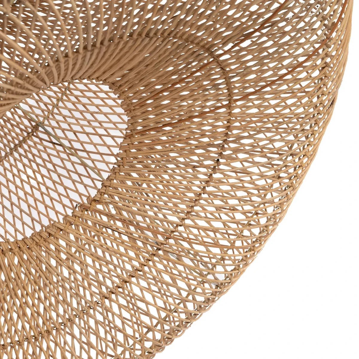 Rotan Druppelvormige Hanglamp - 120 cm - Studio Botanika