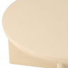 Ronde Witte Salontafel van Mangohout - Ø90cm - Studio Botanika