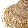 Boho Raffia Lamp met Franjes
