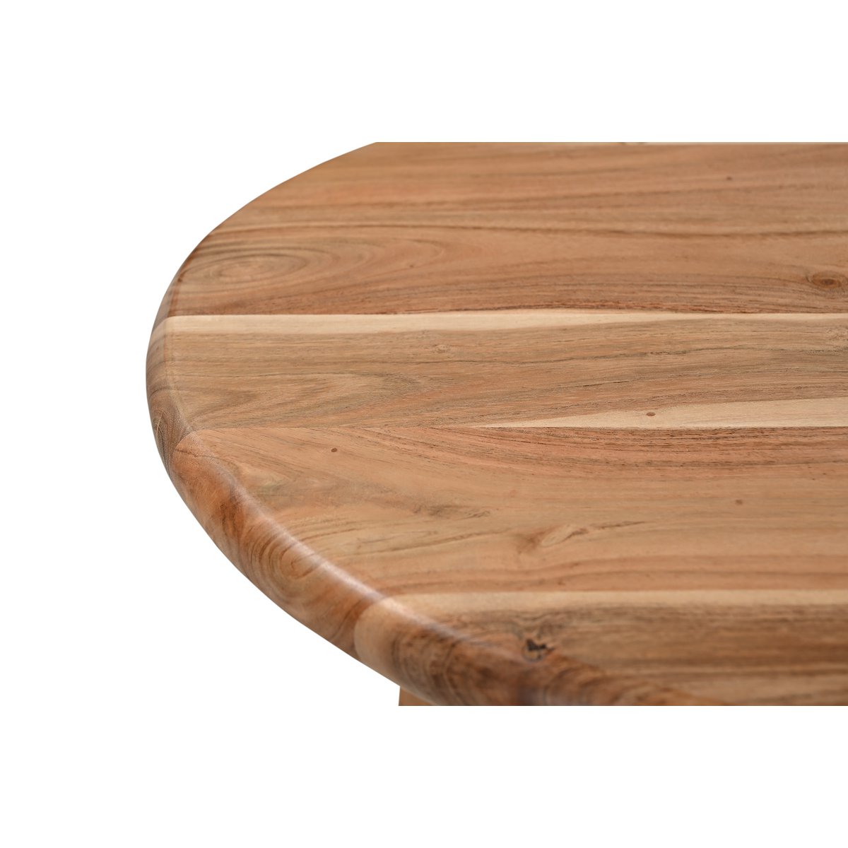 Ronde Salontafel Acaciahout - Ø90 cm - Studio Botanika