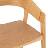 Licht Houten Stoel – Duurzaam Essenhout & Touw - Studio Botanika