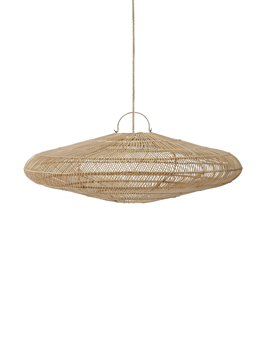 Ovale Rotan Hanglamp 150 cm | Boho Chic Stijl