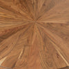Ronde Salontafel van Warm Hout - 90cm - Studio Botanika
