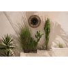 Boho Raffia Macramé wanddecoratie - Zwart Naturel - Studio Botanika