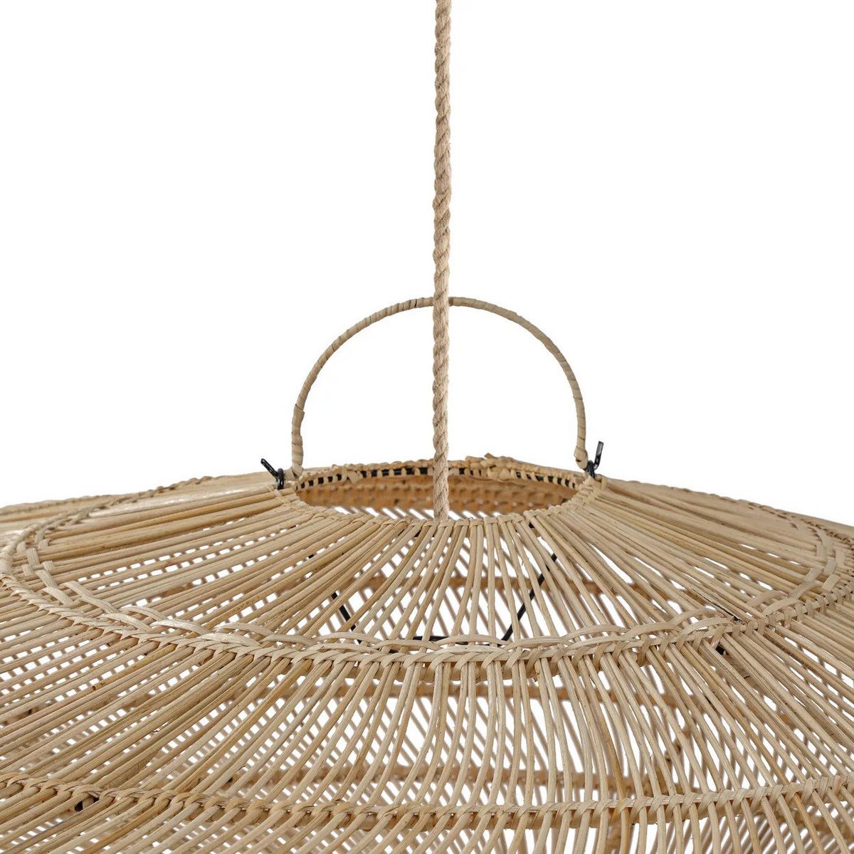 Ovale Rotan Hanglamp 150 cm | Boho Chic Stijl