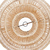 Handgemaakte Rotan Hanglamp – Sculpturale Boho Lamp met Organische Vorm
