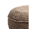 Handgemaakte Raffia Poef – Boho Zitzak van Natuurlijke Vezels – 55 & 65 cm - Studio Botanika