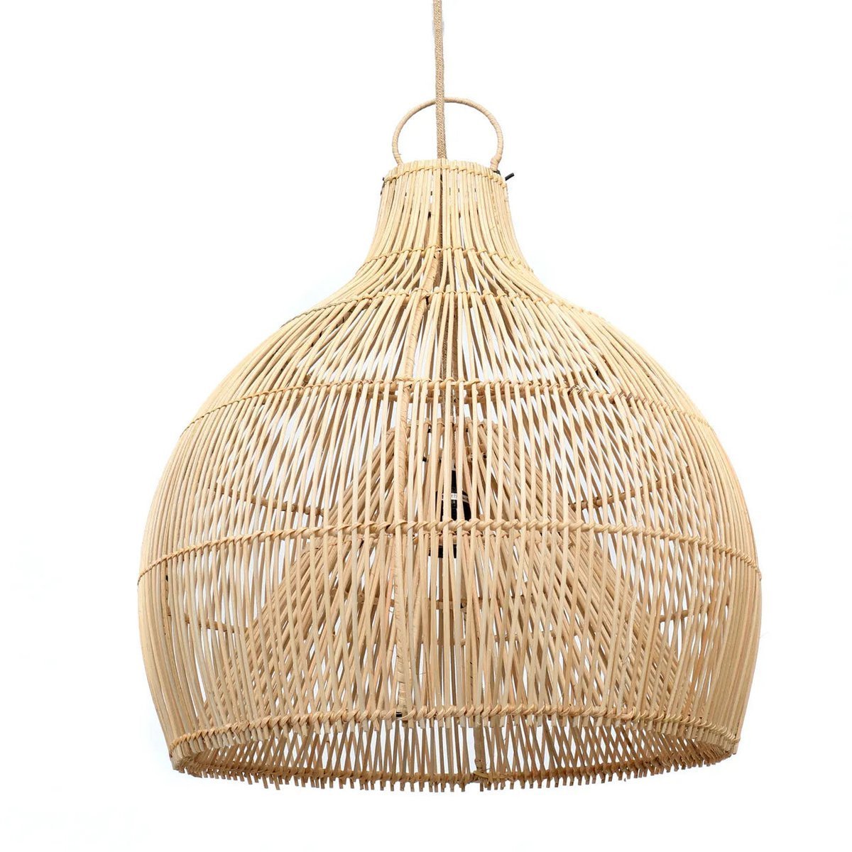 Rotan Hanglamp – Vaasvorm