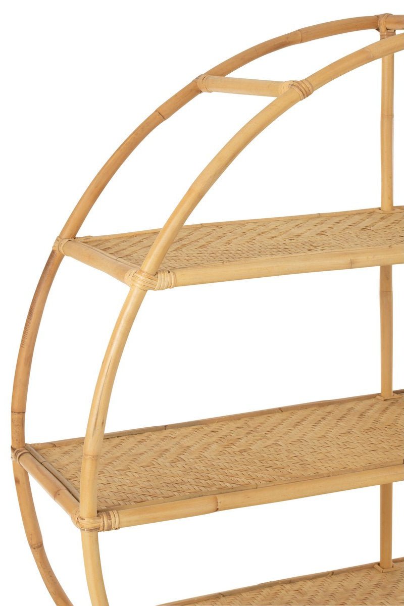 Rotan Wandrek Naturel 150cm – Boho Japandi Woonstijl