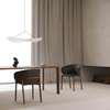 Design Eetkamerstoel – Massief Hout & Stof/Leer - Mela