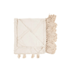 Berber Stijl Bedsprei wit - Luxe Boho Bedsprei