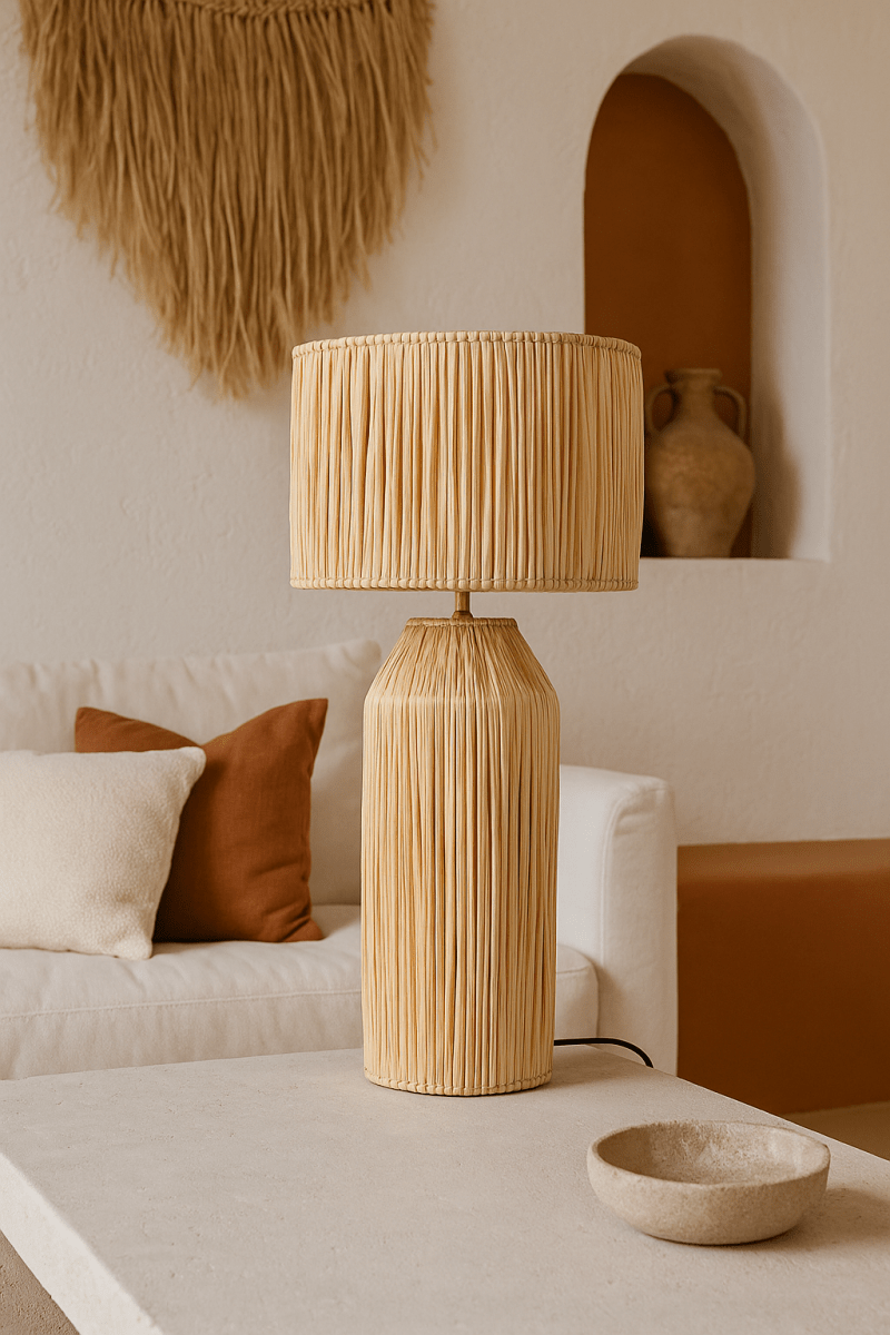Boho Rotan Tafellamp