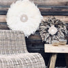 Boho Wanddecoratie Wit Met Veren & Schelpen - Studio Botanika