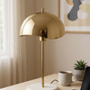 Gouden Tafellamp met marmer - 56cm