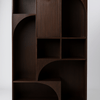 Bruine Houten Kast 168 cm – Duurzaam Mangohout – Japandi & Boho Design