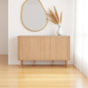 Dressoir in Licht Hout – Boho & Japandi Interieurstijl - 140 cm