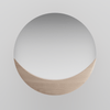 Design Maanspiegel van Massief Hout - Studio Botanika