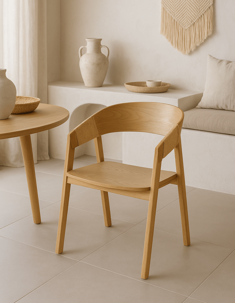 Minimalistische Eetkamerstoel – Scandinavische Stijl