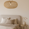 Ovale Rotan Hanglamp - L