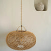 Ovale Rotan Hanglamp – S