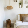 Ovale Rotan Hanglamp – S