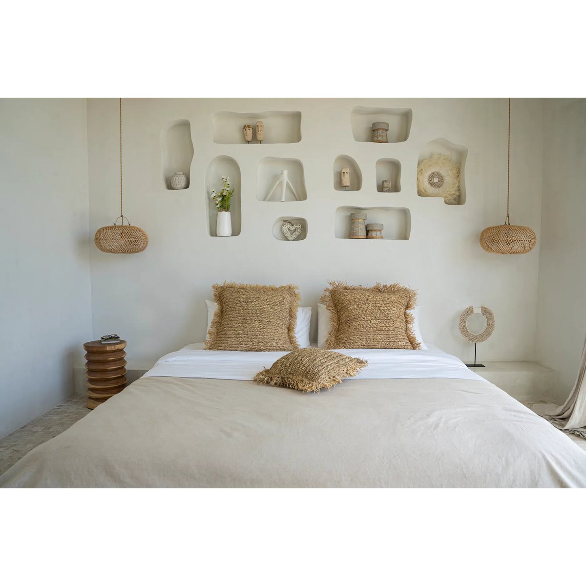 Ovale Rotan Hanglamp – S