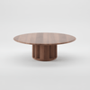 Ronde Salontafel van Massief Hout - Grid