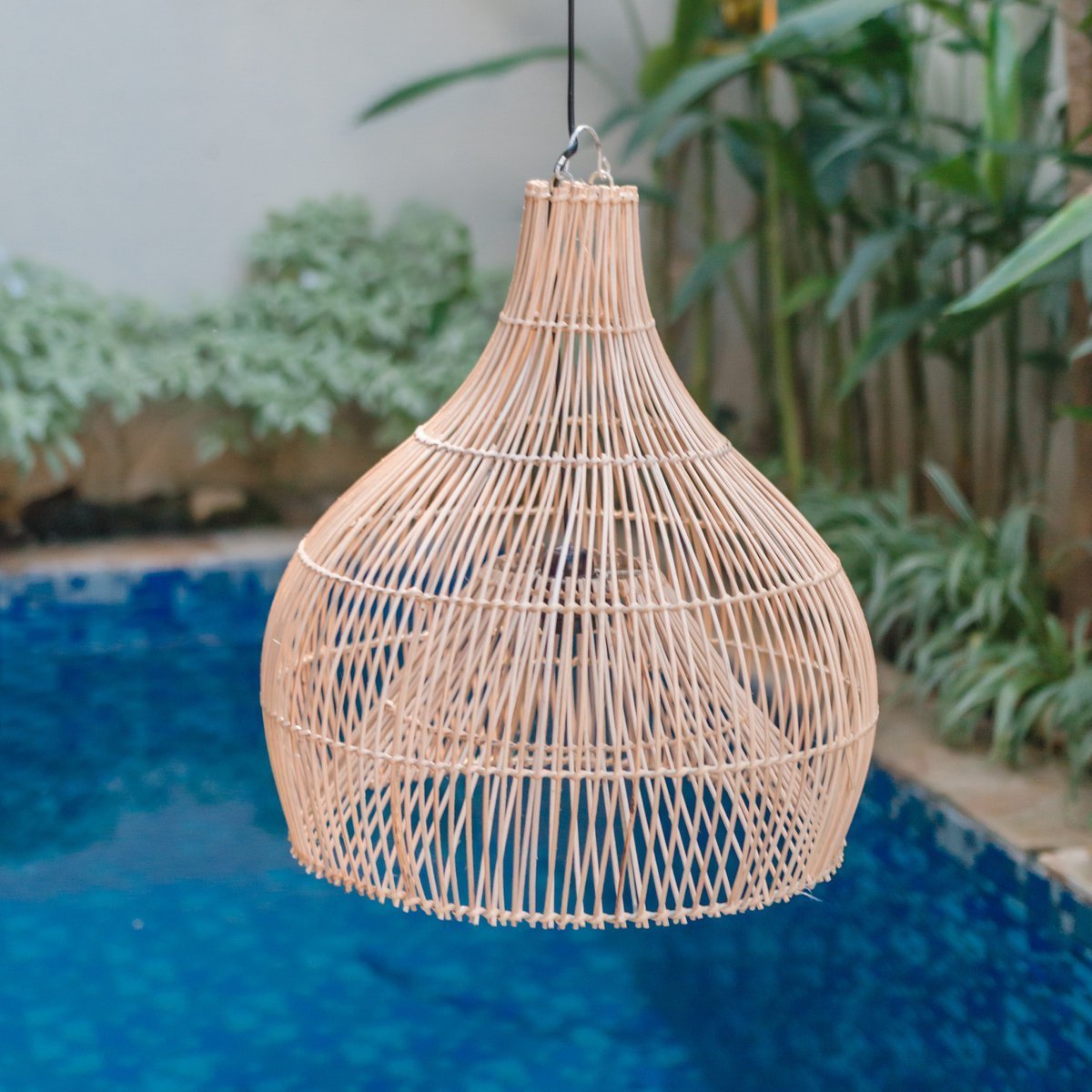 Rotan Hanglamp Lantaarn Vorm