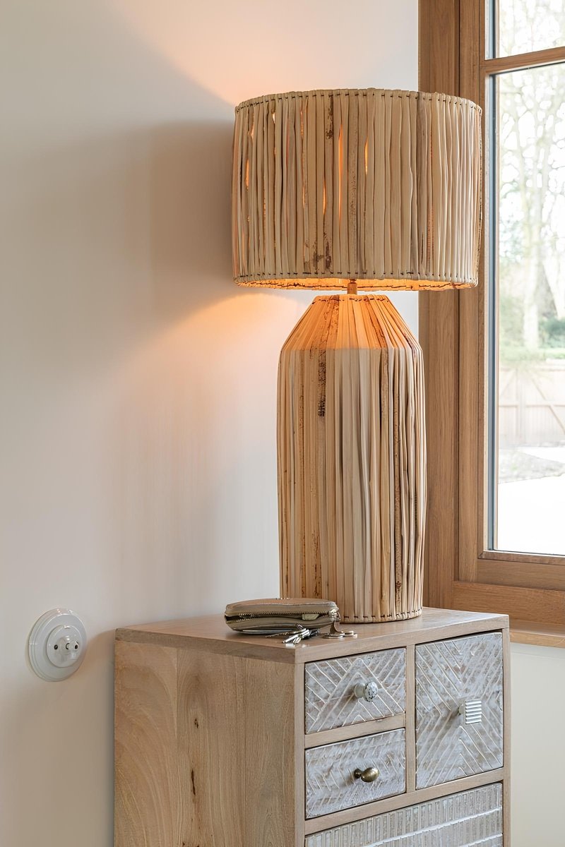 Boho Rotan Tafellamp