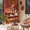 Rotan Wandrek Naturel 150cm – Boho Japandi Woonstijl