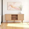 TV - meubel in Licht Hout – Boho & Japandi Interieurstijl - 113 cm