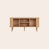 TV - meubel in Licht Hout – Boho & Japandi Interieurstijl - 113 cm