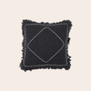 Tribal Kussenhoes Zwart met Wit Patroon – 50x50 cm – Boho Chic Sierkussen