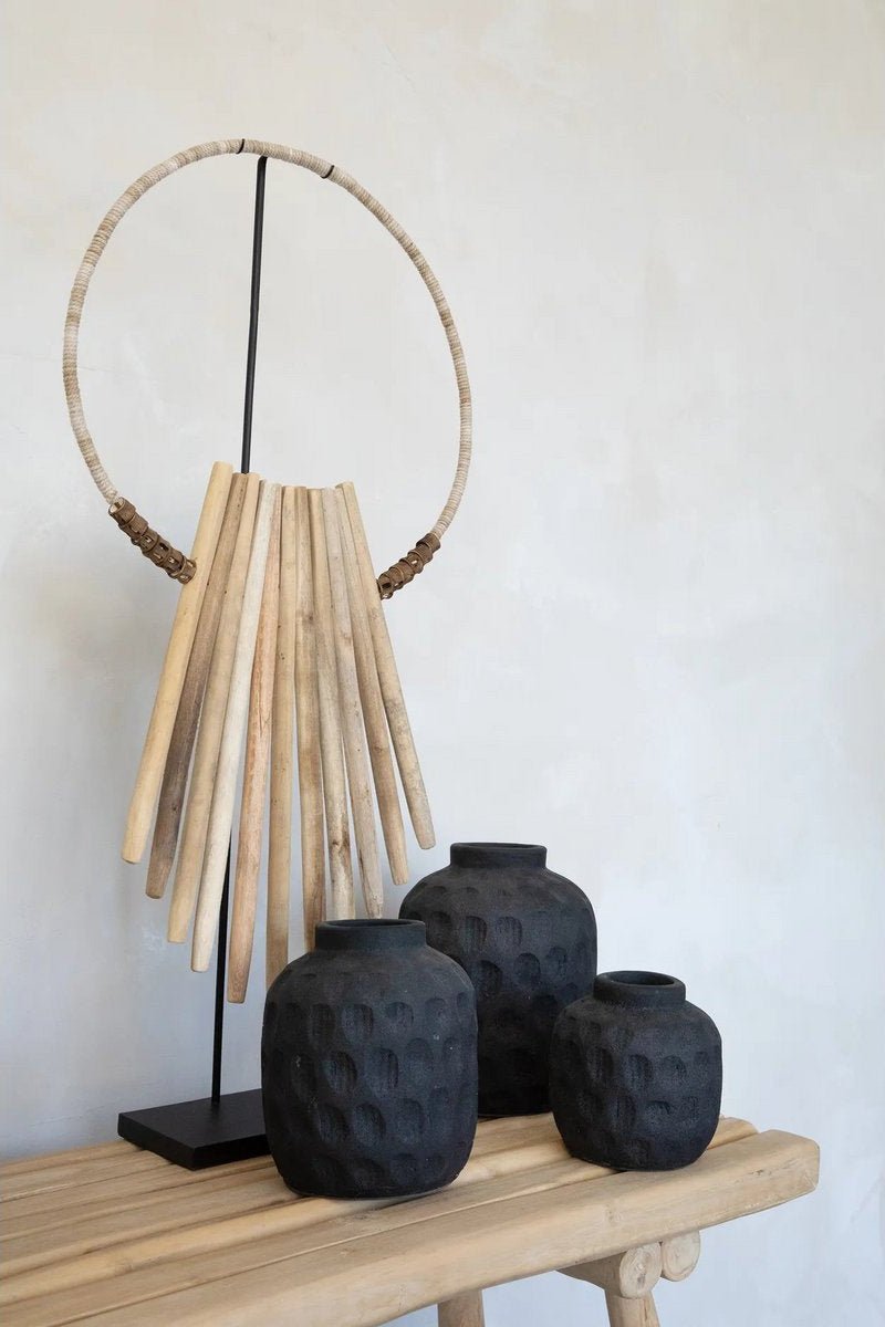 Boho Decoratie van Hout – Handgemaakt met Duurzaam Drijfhout uit Bali - Studio Botanika