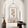 Boho Japandi Poster – Abstracte Geometrische Poster
