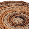Boho Ronde Placemat van Bananenvezel & Zeegras