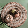Boho Ronde Placemat van Bananenvezel & Zeegras