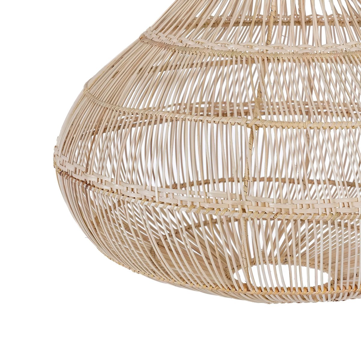 Boho Rotan Hanglamp Druppelvorm - 55 cm