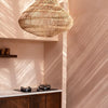 Boho Rotan Hanglamp Druppelvorm - 55 cm