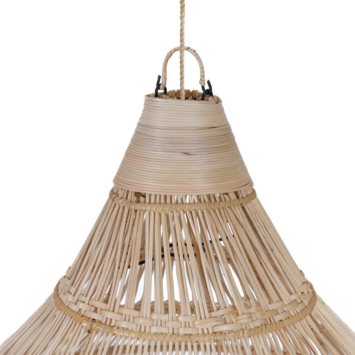 Boho Rotan Hanglamp Druppelvorm - 55 cm