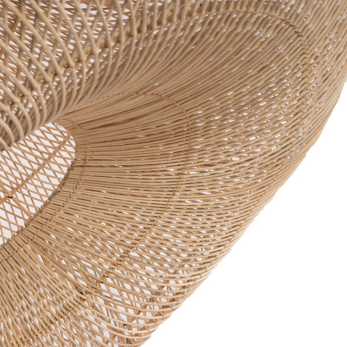 Boho Rotan Hanglamp Druppelvorm - 77 cm
